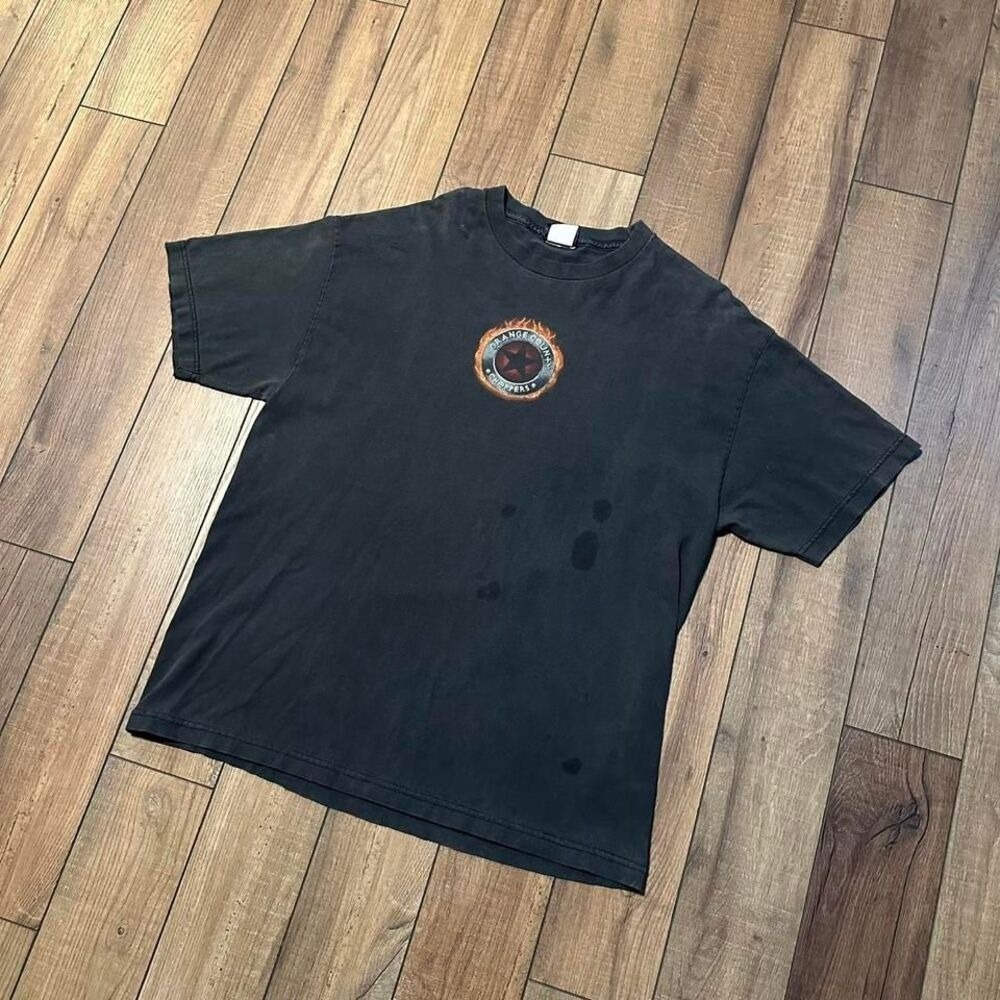 Vintage OCC Orange County Choppers Biker Graphic Tee Men's XL‎ Black Grunge